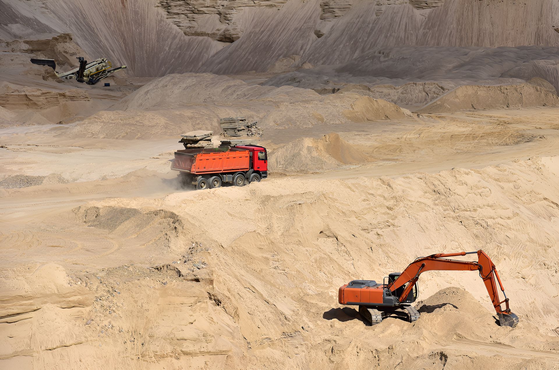 A Bulldozer Is Clearing A Forest Of Trees — ACC Excavations & Demolition Pty Ltd In Oak Floats, NSW