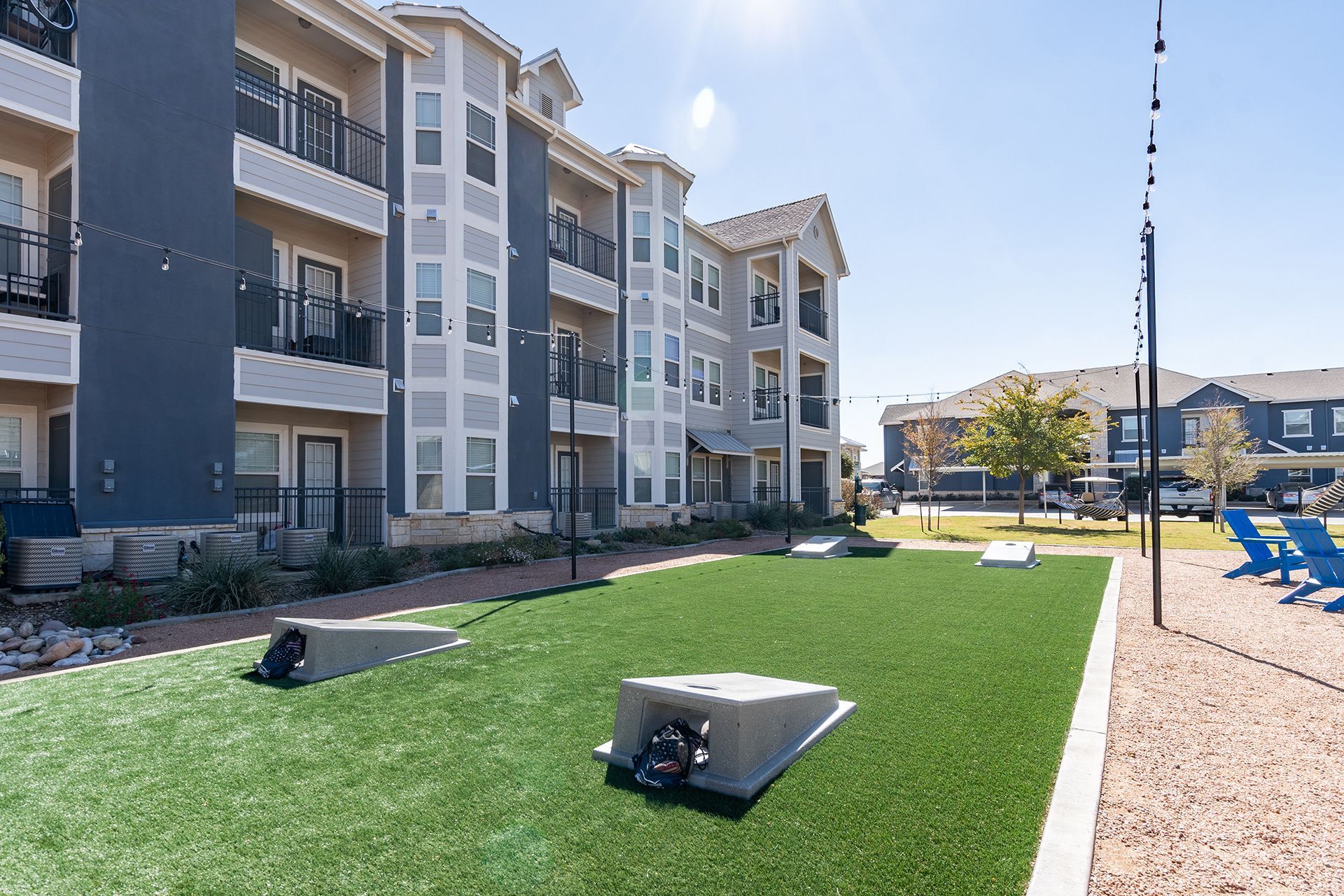 Magnificent Courtyard at Residence at Midland, Midland, TX