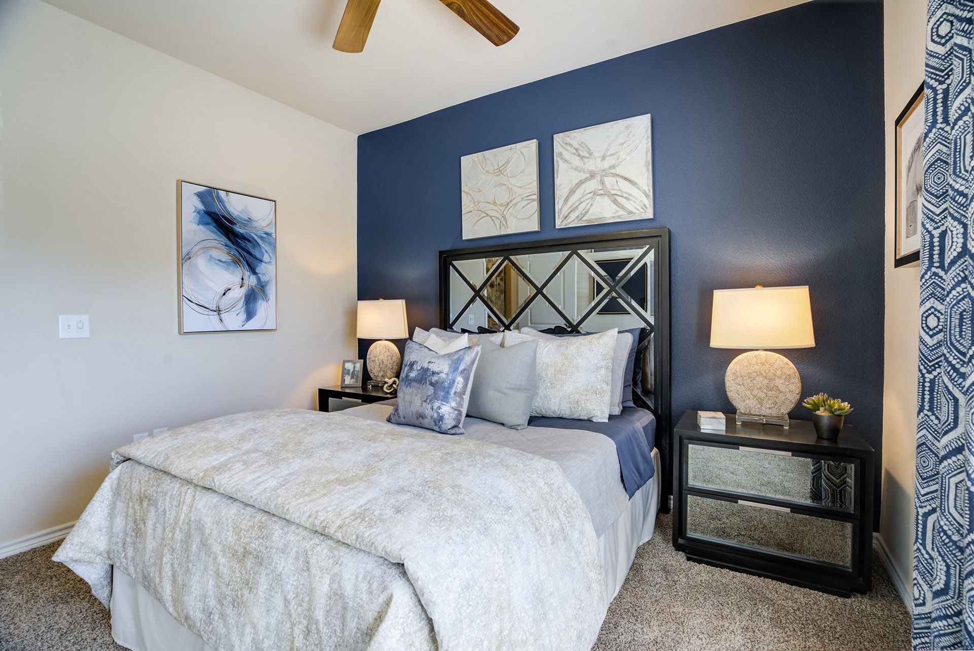 Bedroom with Carpeted Flooringat Residence at Midland, Midland, TX, 79706