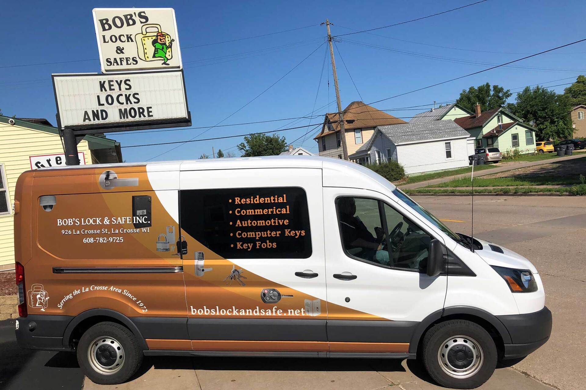 Bob's Service Truck — La Crosse, WI — Bob’s Lock and Safe Inc.