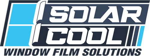 The logo for solar cool window film solutions