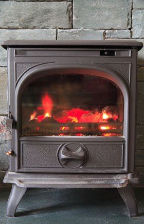 Multi-fuel stove - Stirling - Grampian Design - Fireplace