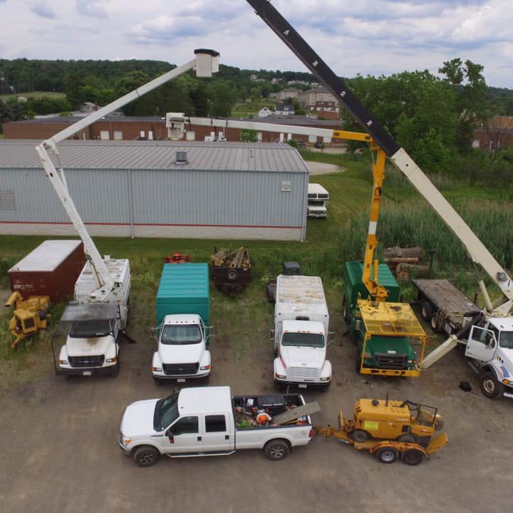 Crane Trucks - Broadview Heights, OH - Timberland Tree Services