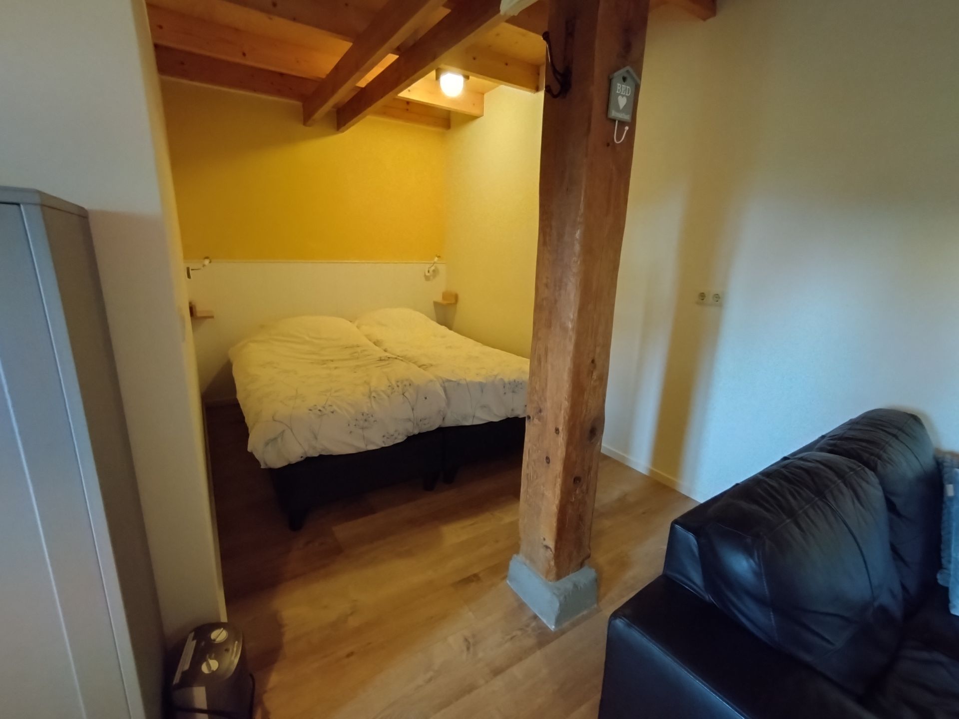 Boxspringbed Kamer 1