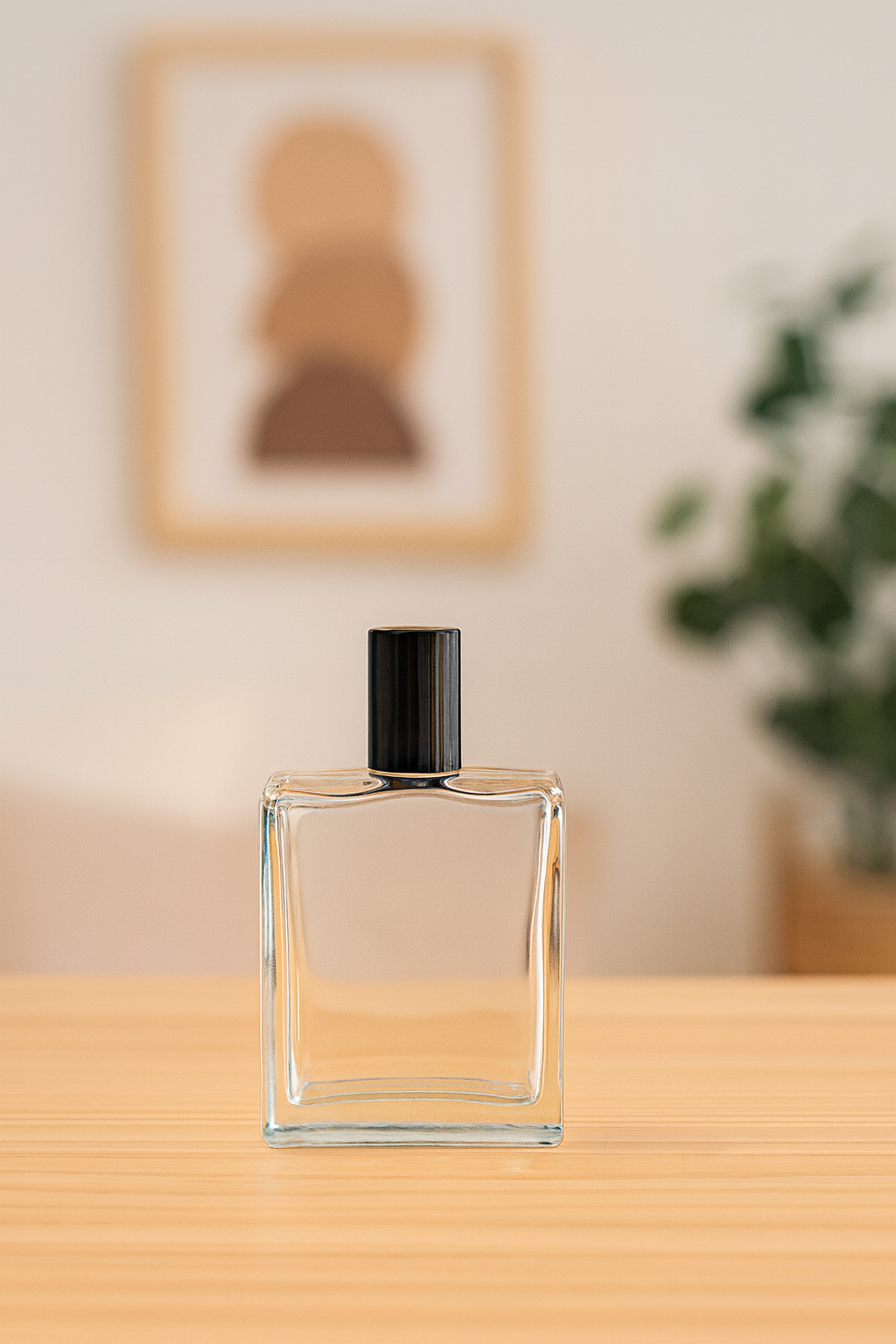 Envase perfume cuadrado 100cc x20unidades