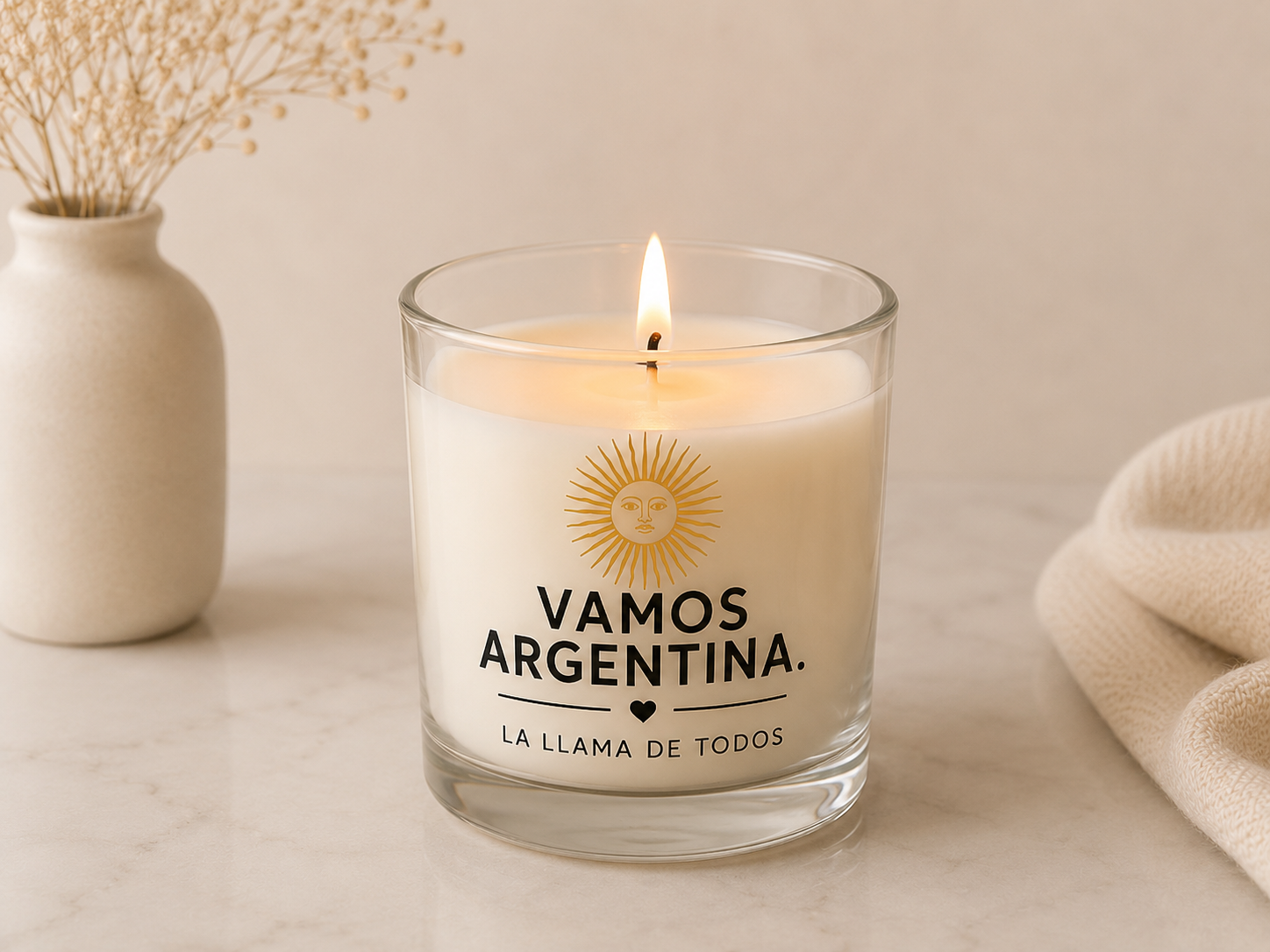 20 velas hechas vaso tenesse 360cc