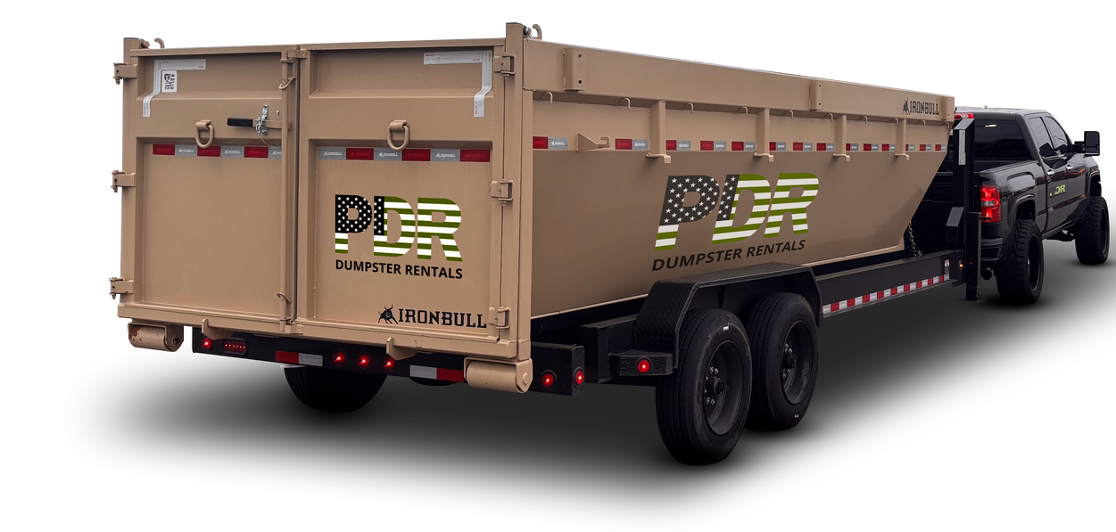 PDR Dumpster truck