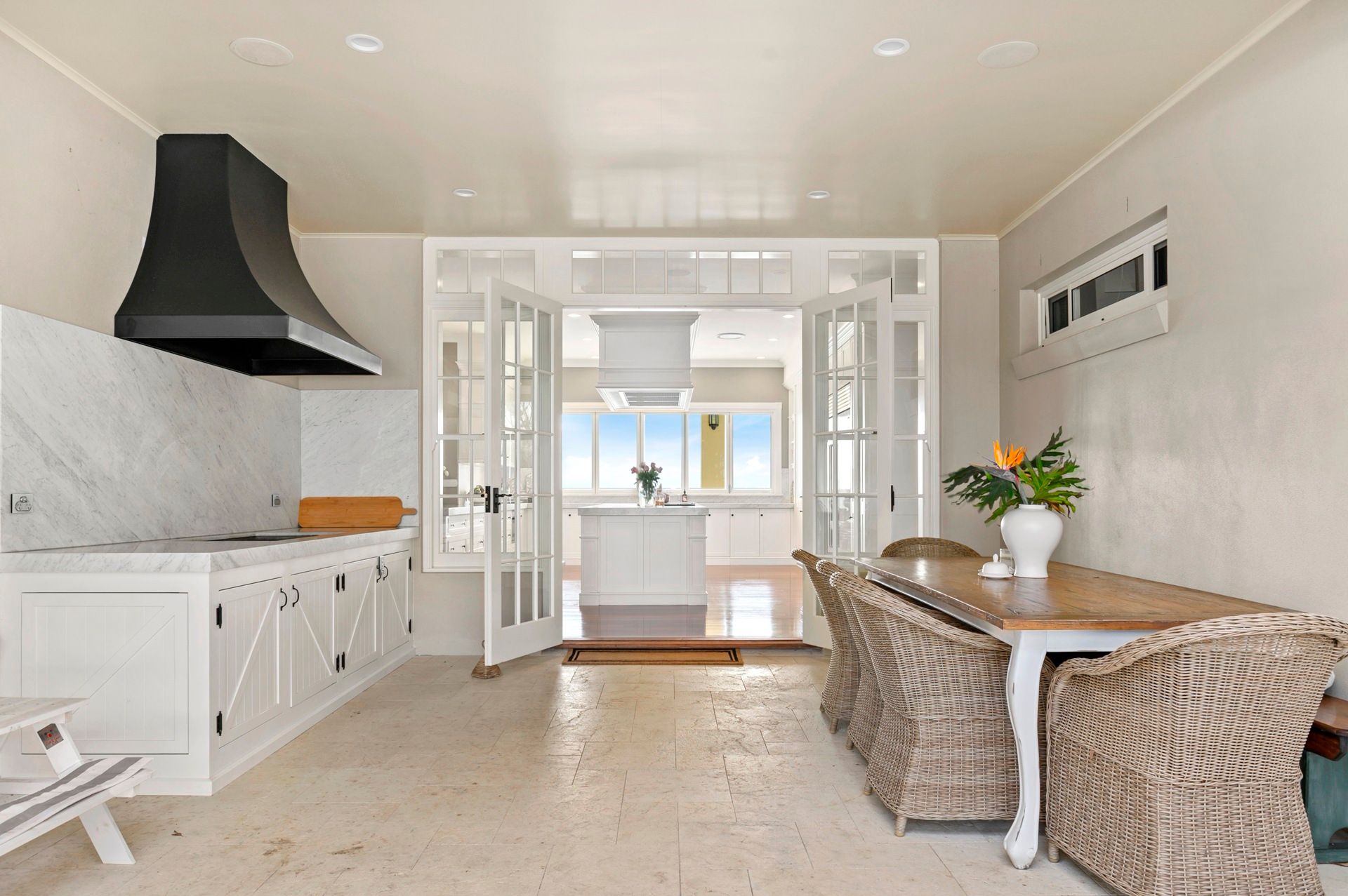 High-end Kitchen Joinery White Cabinets — Plumbe Joinery in Coffs Harbour, NSW