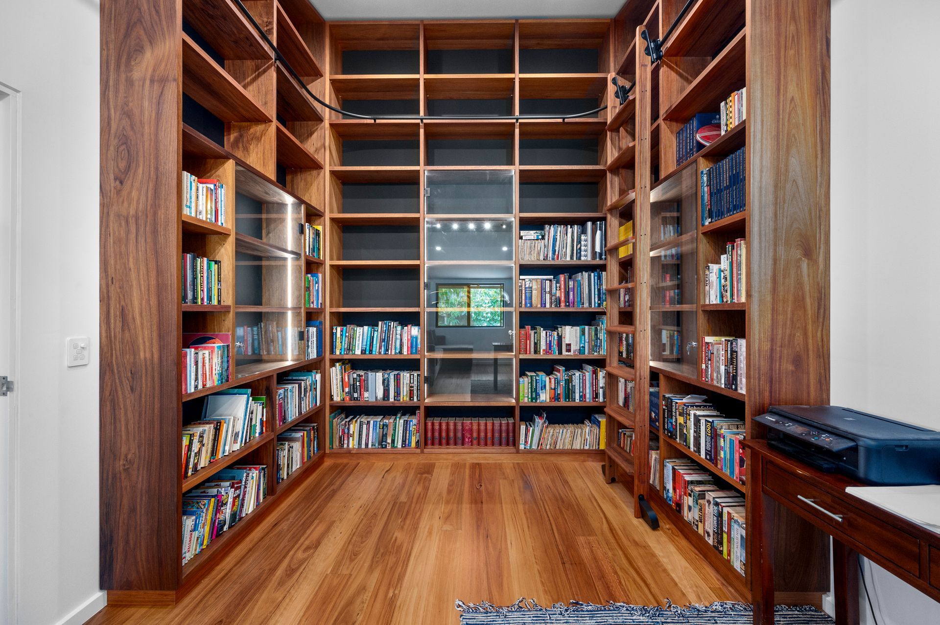 There Are Many Books on the Shelves in This Library — Plumbe Joinery in Coffs Harbour, NSW