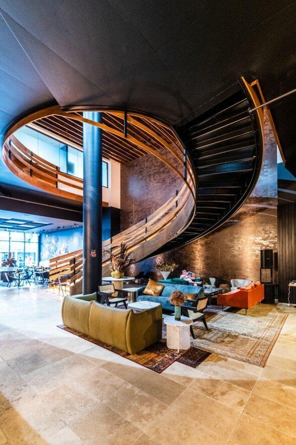 There is a Spiral Staircase in the Middle of the Room — Plumbe Joinery in Coffs Harbour, NSW
