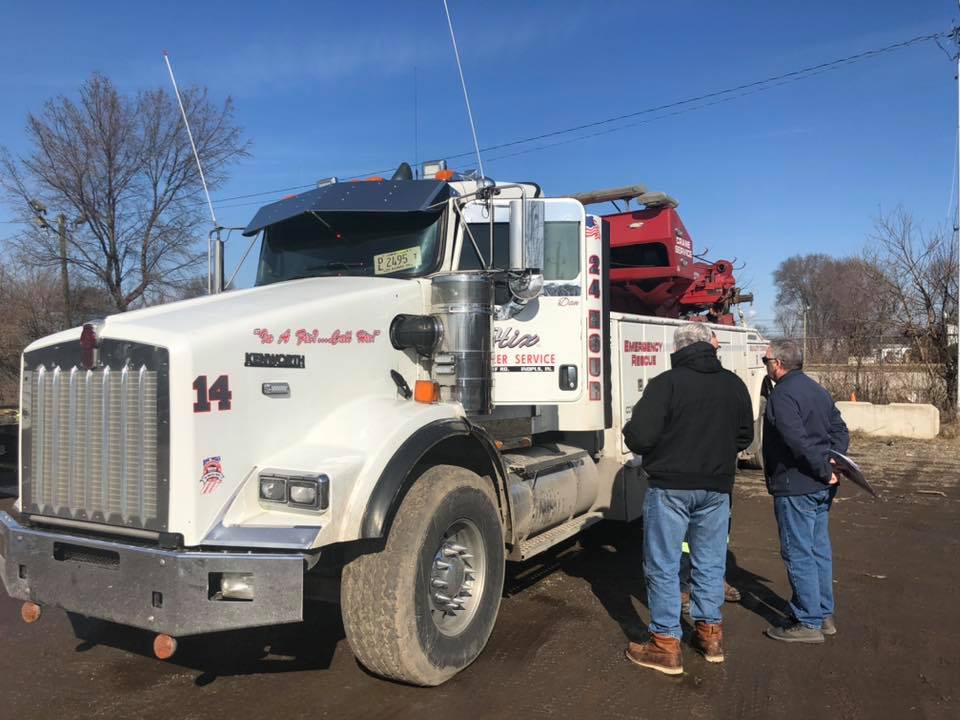 White Towing Truck | Indianapolis, IN | HIX Wrecker Service, Inc.