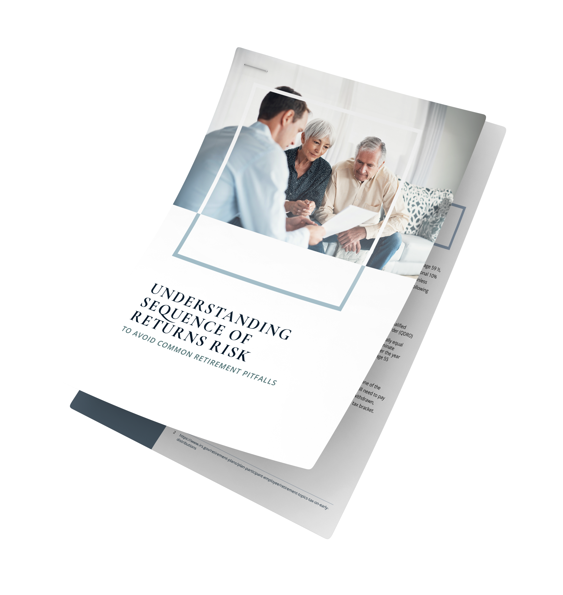A brochure about understanding sequence of returns risk.