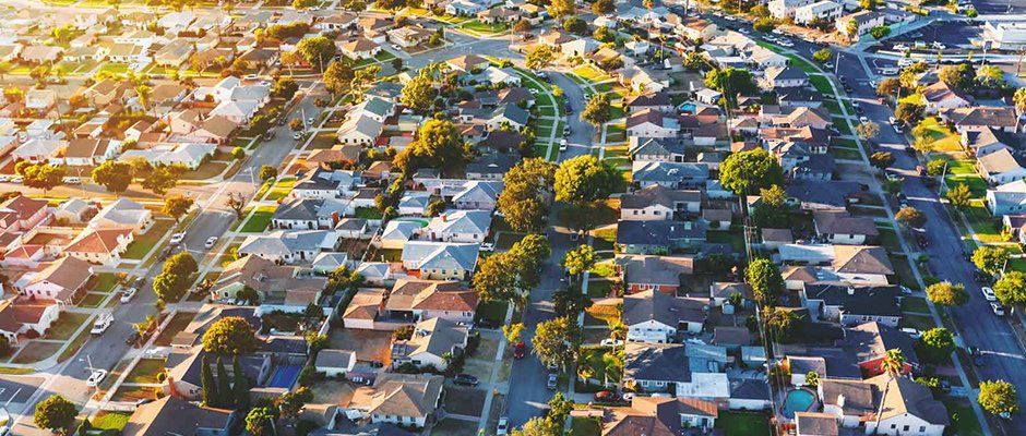 Aerial Photo of LA suburb | Bablot