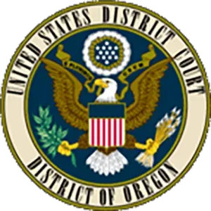 The seal of the United States District Court of Oregon.