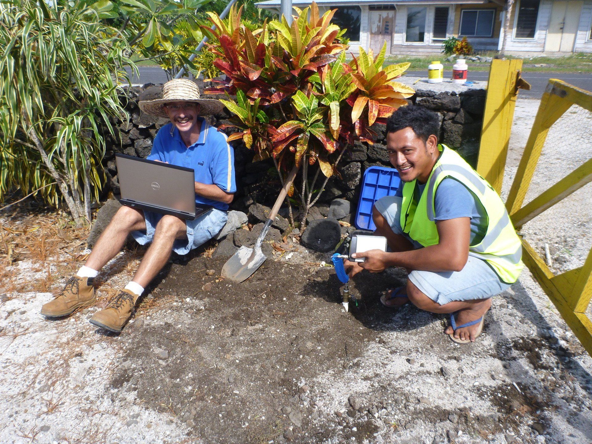 Men working together