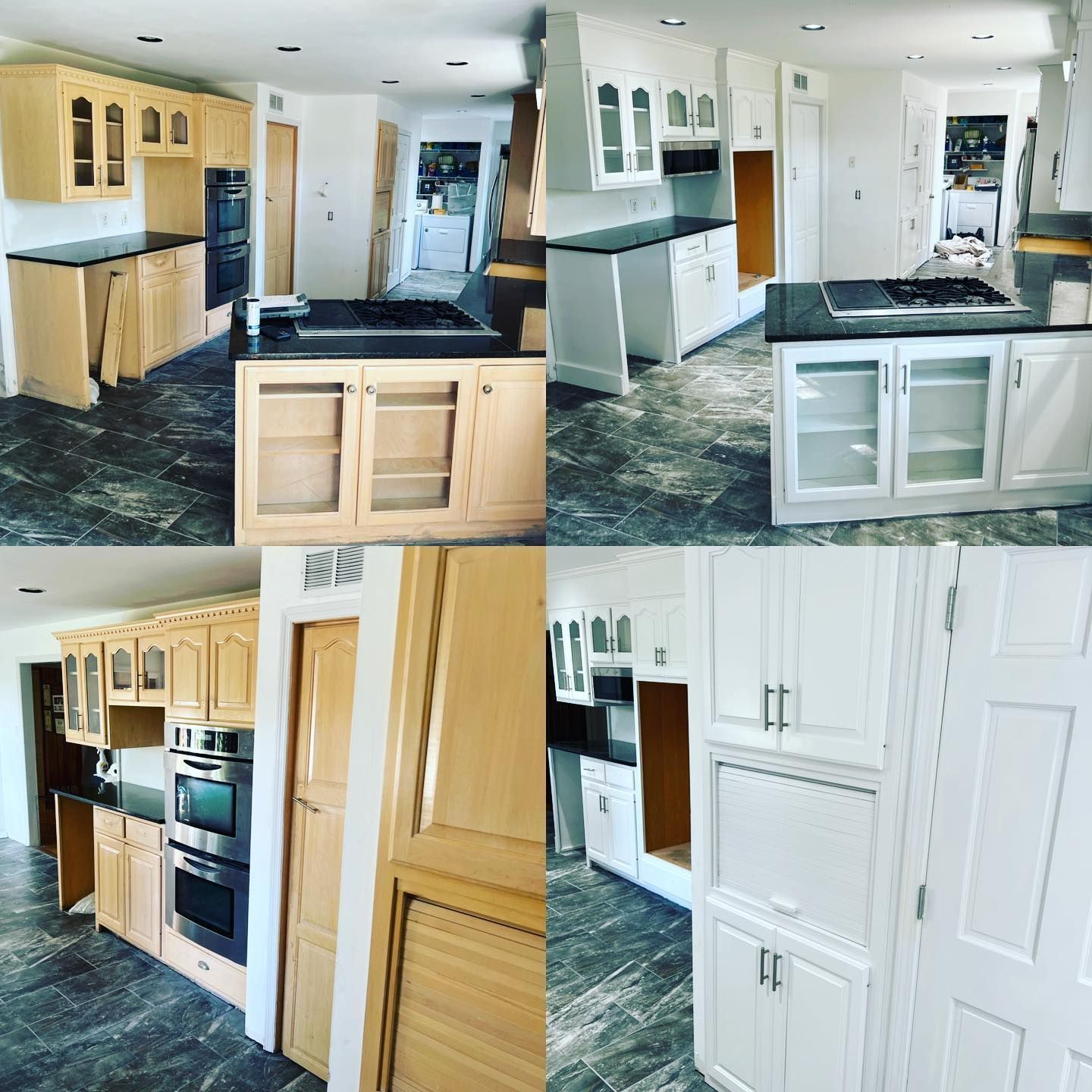 Before and After Projects - Wentzville, MO - STL Cabinet Refinishing