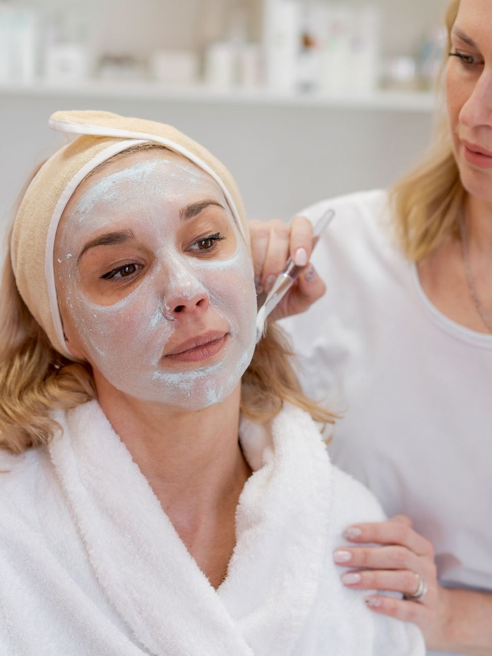 facial peeling mask beauty spa