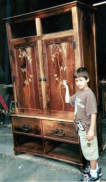 Antique wardrobe — Furniture Refinishing in Charlottesville, VA
