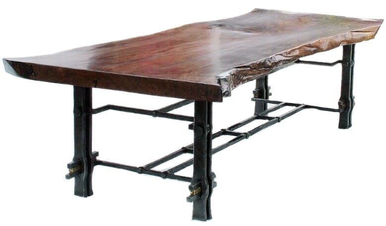 Refinished wooden table — Furniture Refinishing in Charlottesville, VA