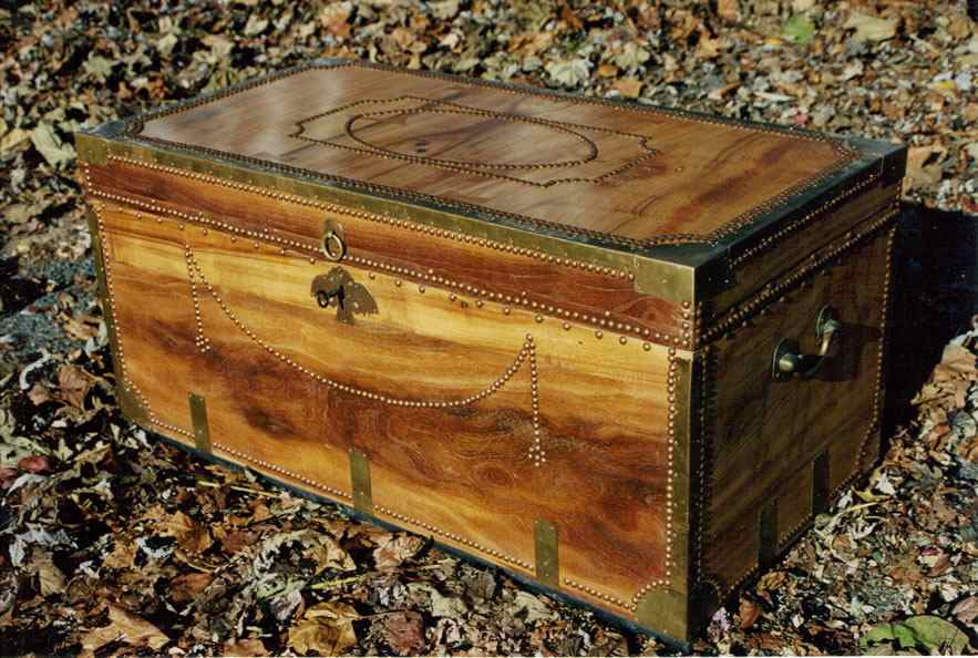 Antique wooden case — Furniture Refinishing in Charlottesville, VA