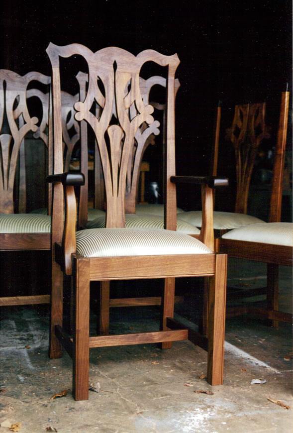 Restored chair — Furniture Refinishing in Charlottesville, VA