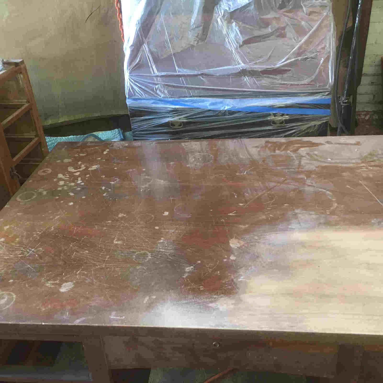 Desk ready for restoration — Furniture Refinishing in Charlottesville, VA