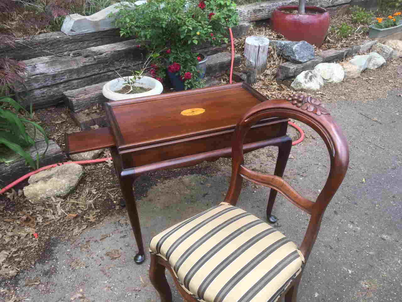 Antique chair and drawer — Furniture Refinishing in Charlottesville, VA