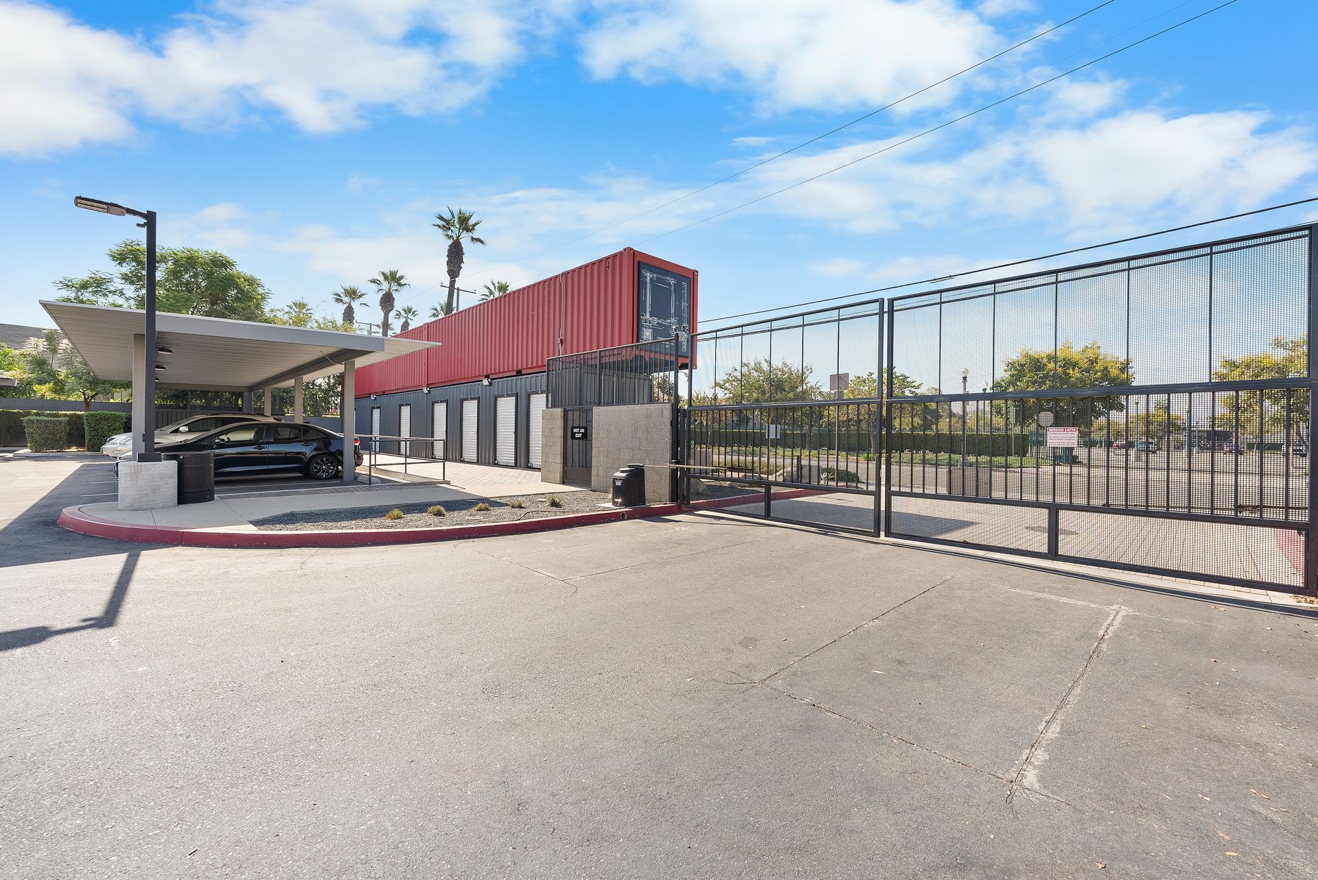 Fountain and walkway