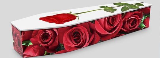 custom casket wrap