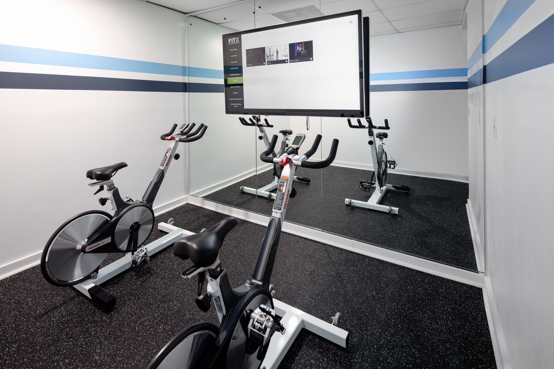 The Bentley at Marietta | Fitness Center with Stationary Bikes