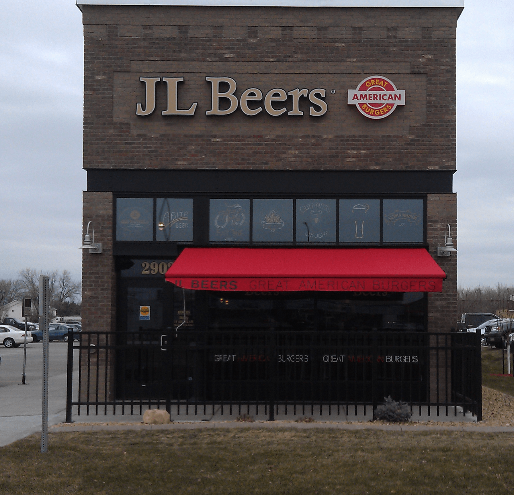 JL Beers Store Awning — Moorhead, MN — Olson Awning & Canvas