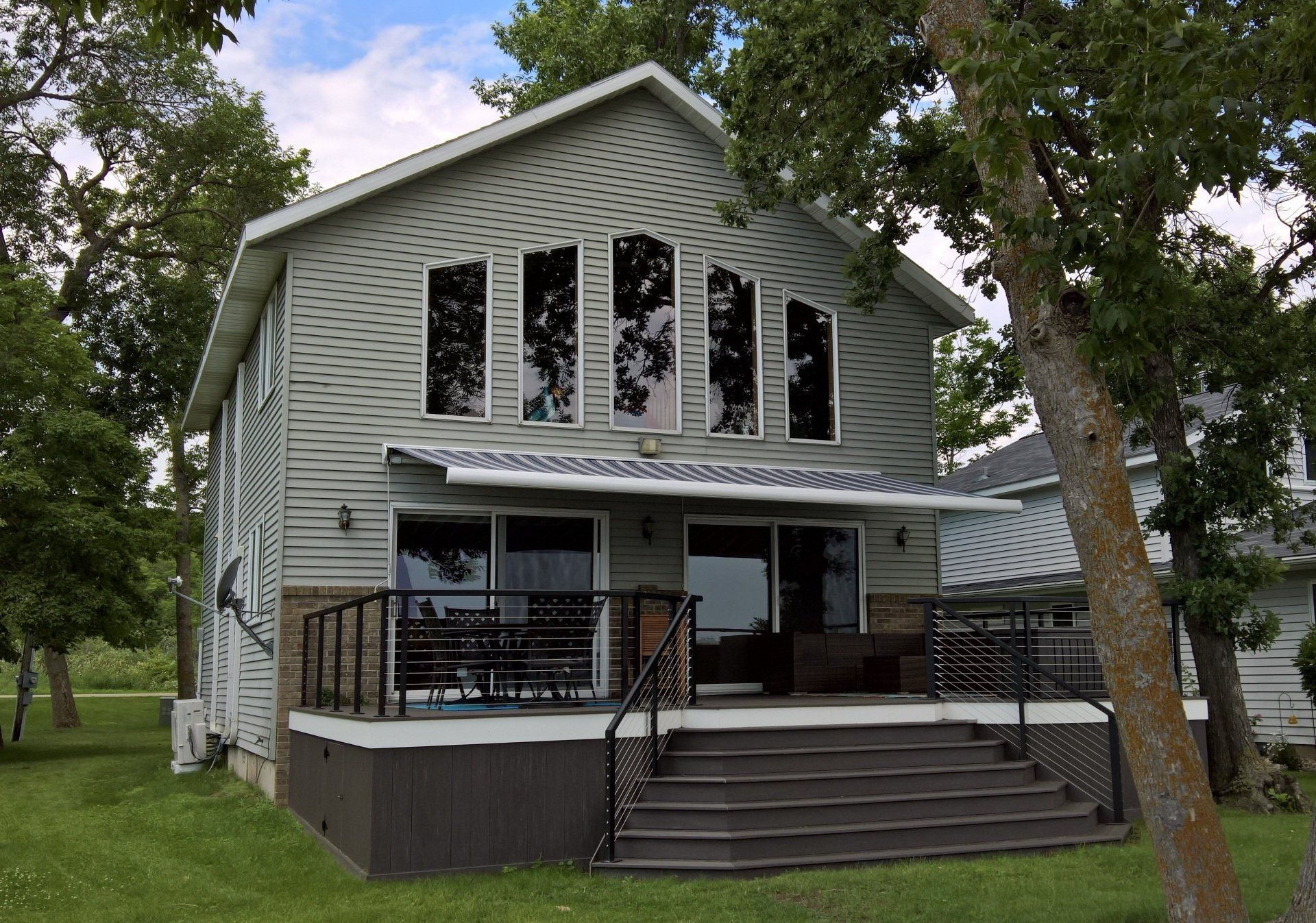 Full Cassetted Backyard Awning — Moorhead, MN — Olson Awning & Canvas