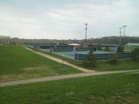 Chaska Tennis Court After Completion - Paving and Asphalt Company in Medina, MN