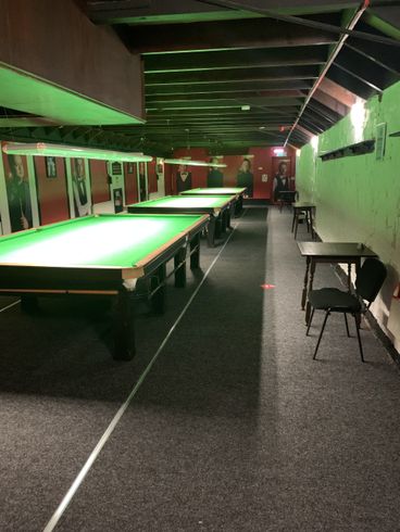 snooker tables at Cheshire