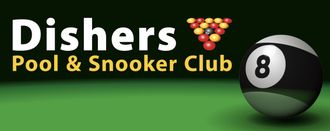 Dishers Pool & Snooker Club Logo