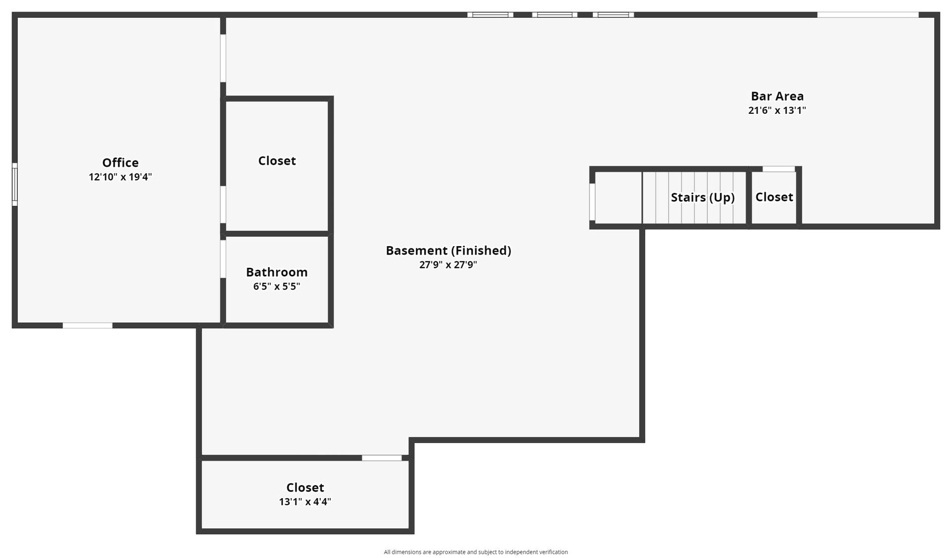 A black and white floor plan of a house.
