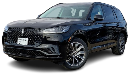 A black lincoln aviator is shown on a white background.