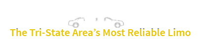 A logo for the tri-state area 's most reliable limo