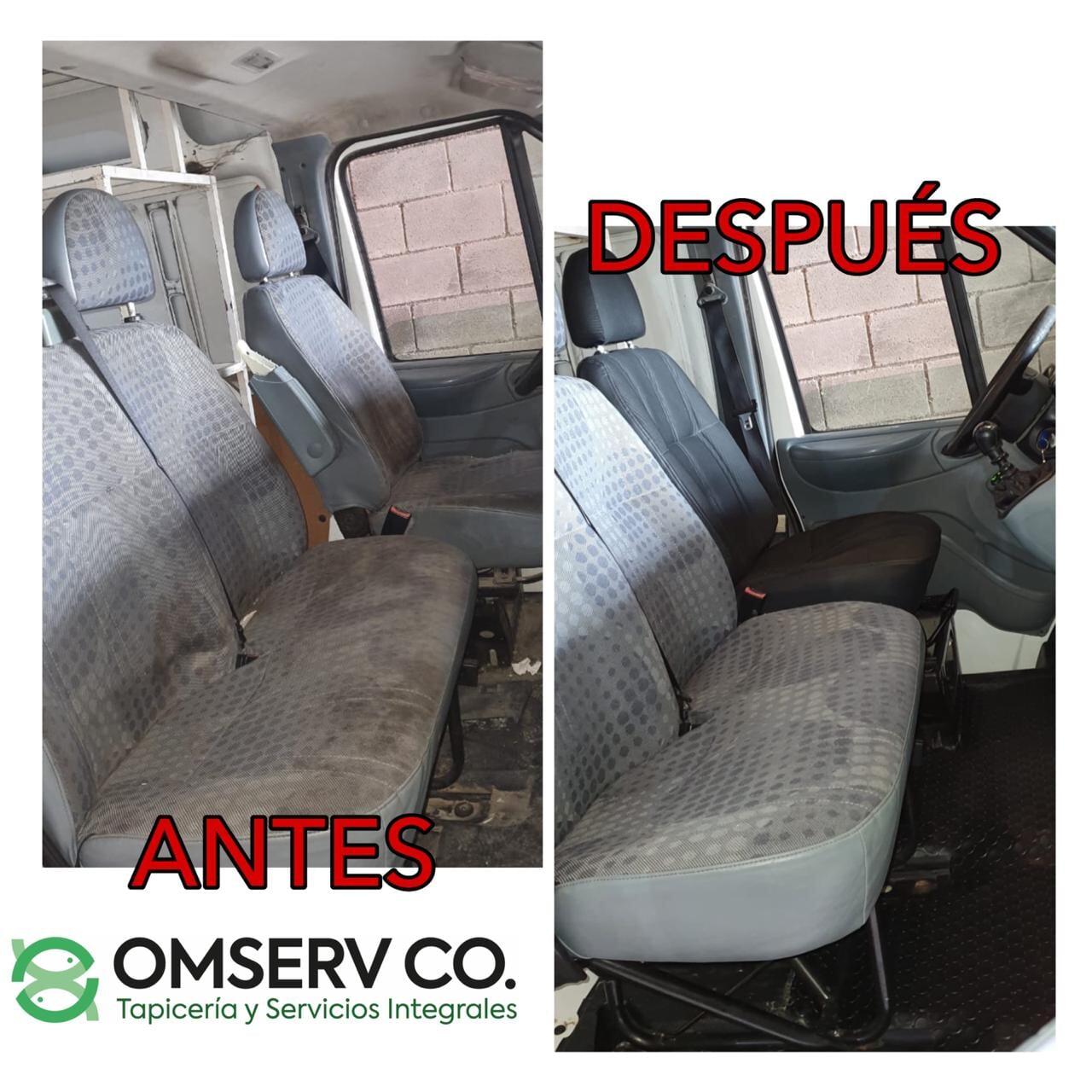 OMEGA SERVICIOS - TAPIZADO DE ASIENTOS DE AUTO