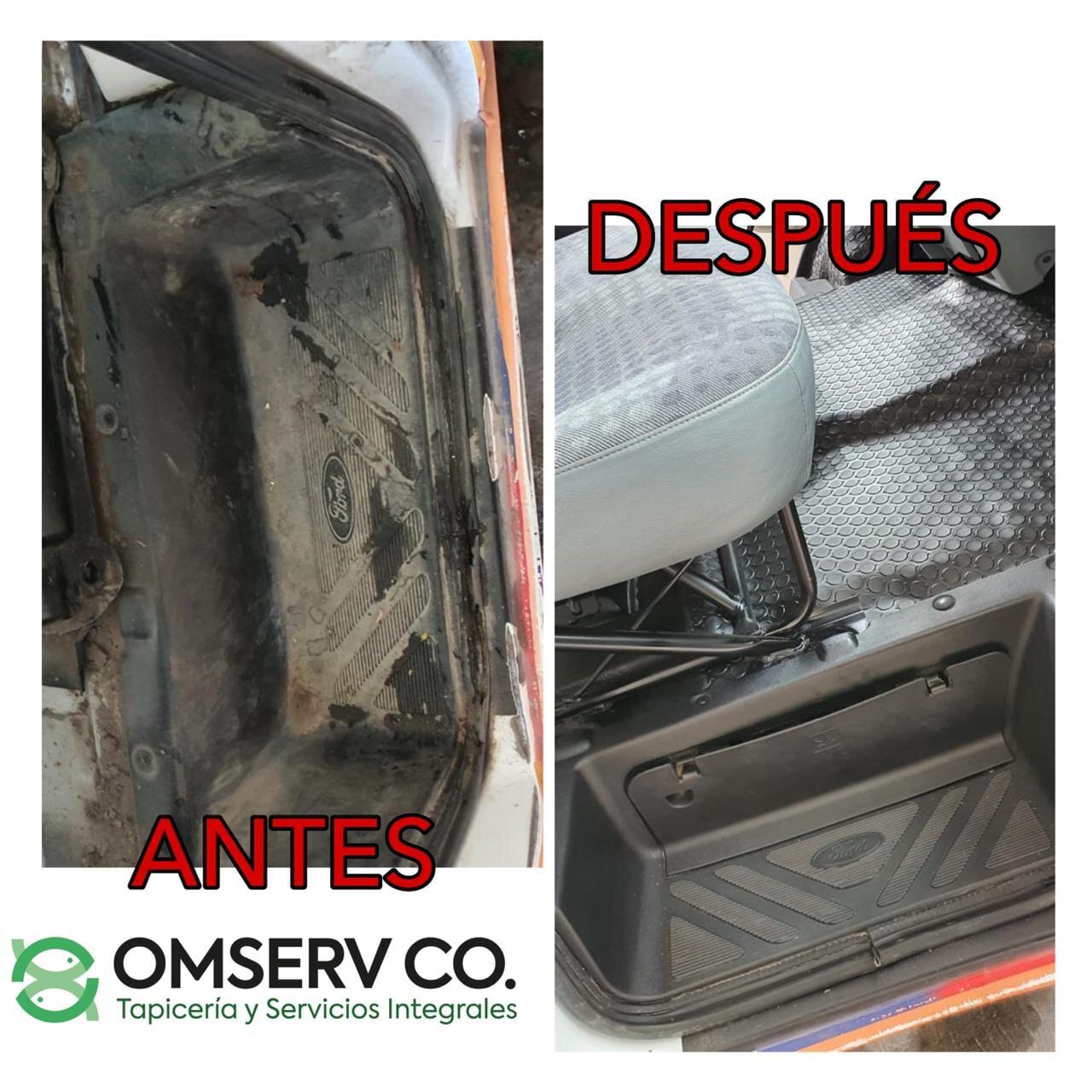 OMEGA SERVICIOS - ANTES Y DESPUES