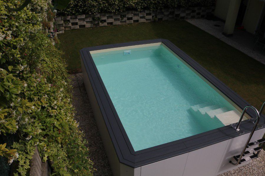 Realizzazione di una piscina interrata