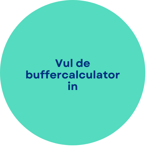 Heb jij voldoende buffer? Kom er achter met onze buffercalculator.