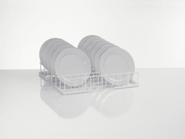 Tellerkorb aus Drahtgitter, Größe L, 6 Reihen