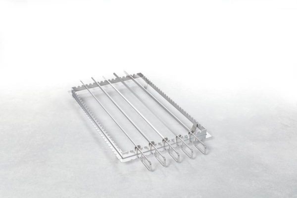 Grill- und Tandoori-Spieß Set 1/1 GN, 1 x Spießrahmen und 5 verschiedenen Spießen