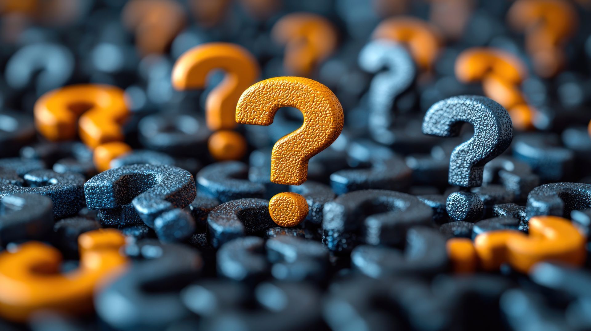 Question marks