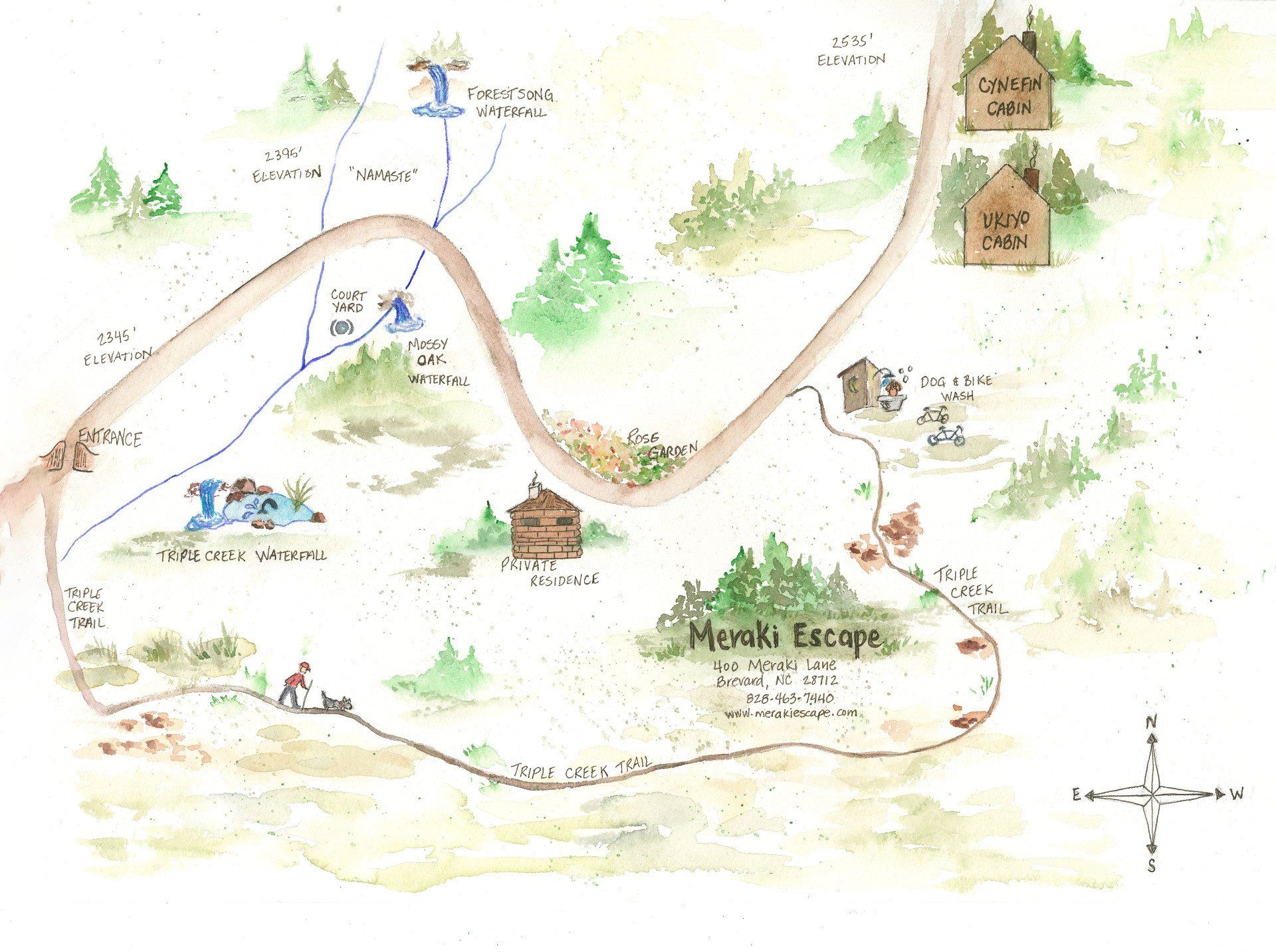 Meraki Escape Property Map