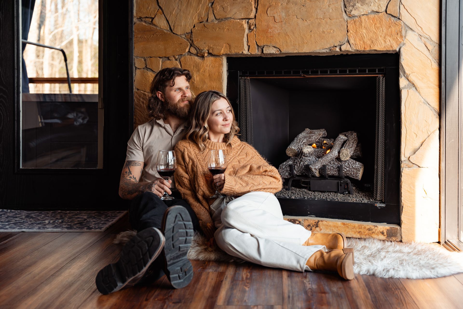 Luxury couples retreat in the Blue Ridge Mountains near Brevard NC