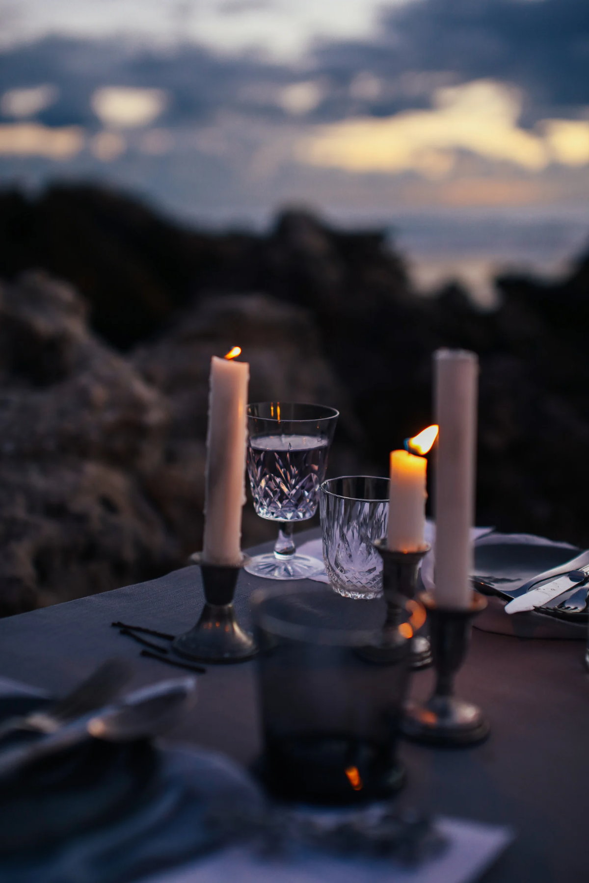 Private Dinner Experience in your Romantic Mountain Cabin