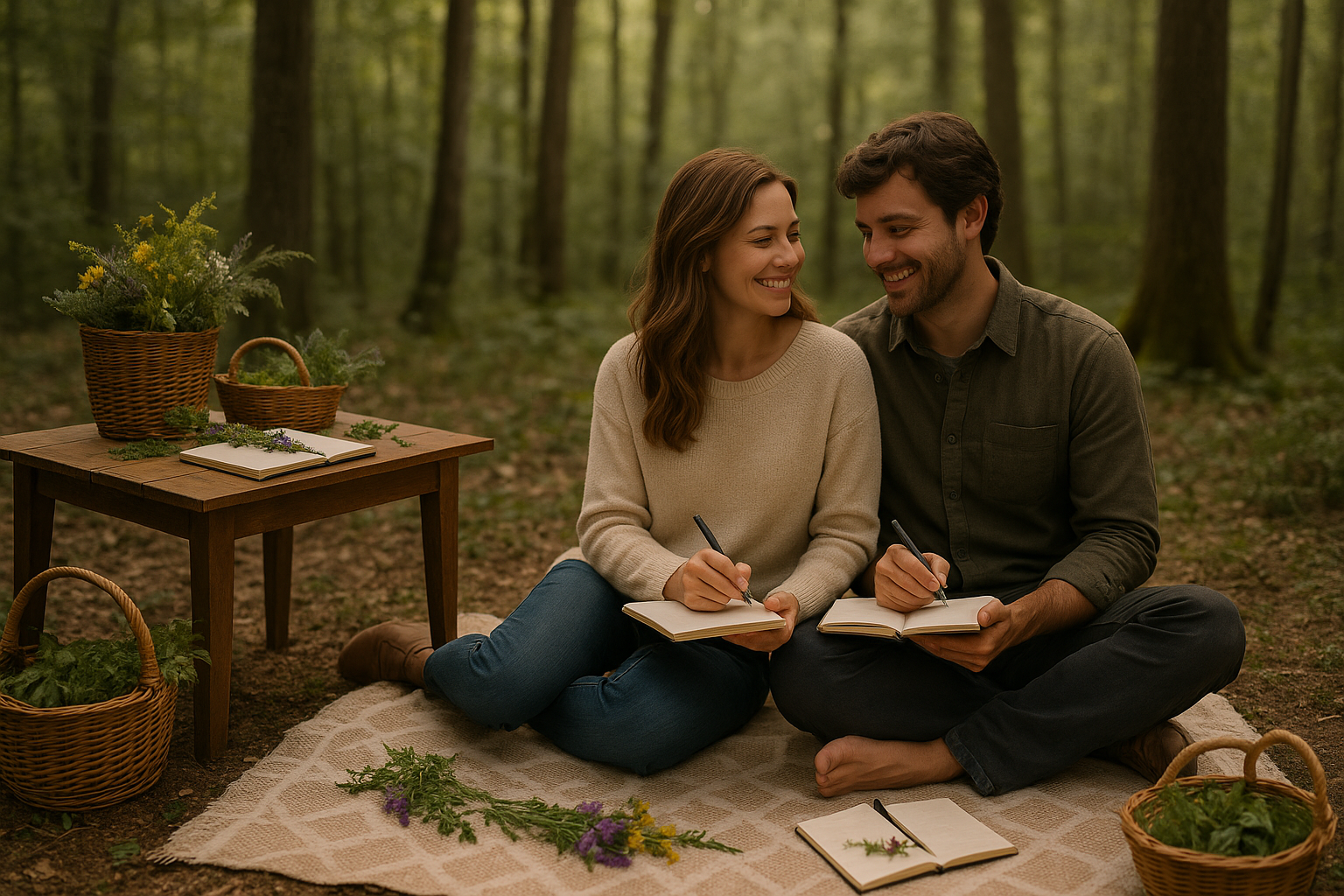 a close up of a bouquet of flowers on a table .