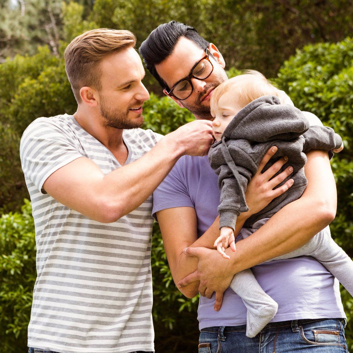 Philadelphia Surrogate — LGBT Couple with Baby in Philadelphia, PA